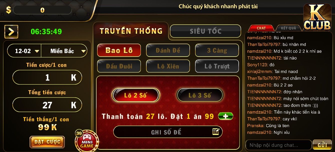 Trình tự các bước tham gia cá cược xổ số 6686