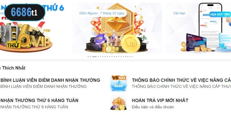 Điều khoản điều kiện khi tham gia các chương trình khuyến mãi tại 6686